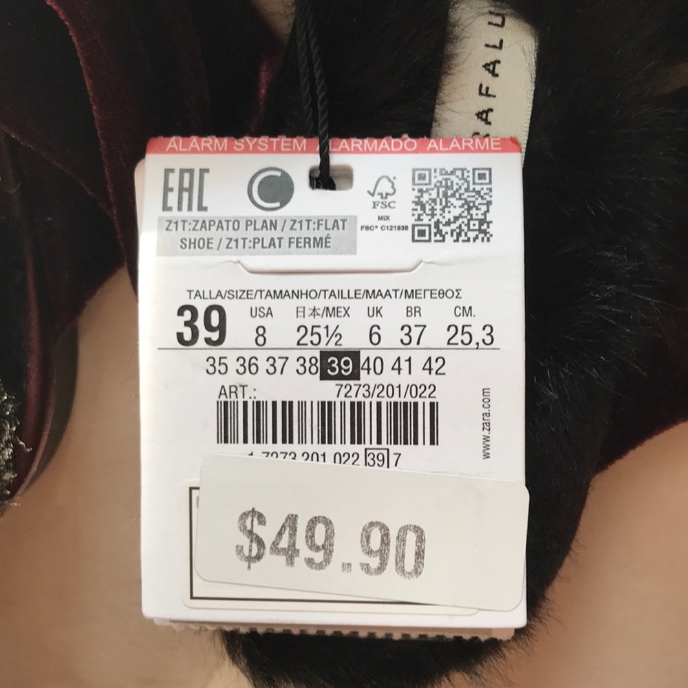 Zara Satin & Velvet Mules - Picture 5 of 8